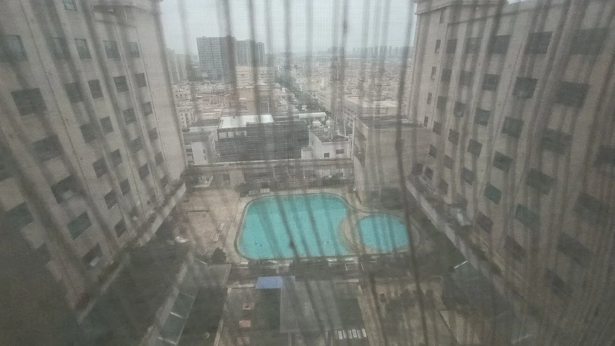 Hotel room in China